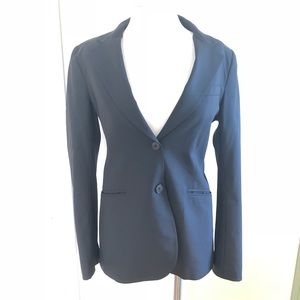 Theory size 12 black womens blazer